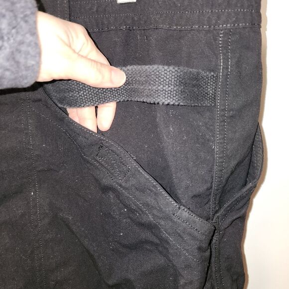 5.11 tactical mens cargo nylon black pants pockets velcro 42/30 - Picture 10 of 16